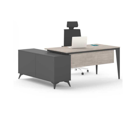 Exen Etejerli Ofis ve Büro Masası 165 cm